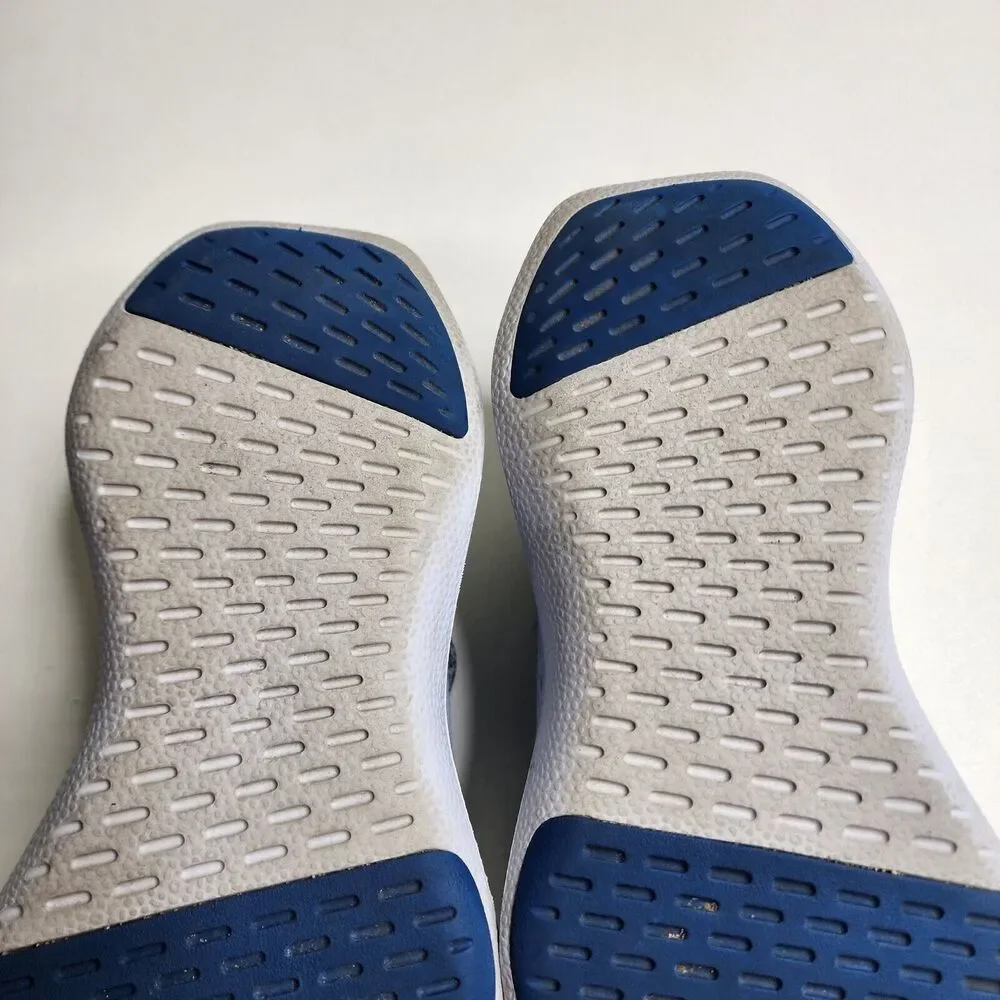 Allbirds TD Tree Dasher‎ White Blue Running Shoes Sneakers Women's Size 8
